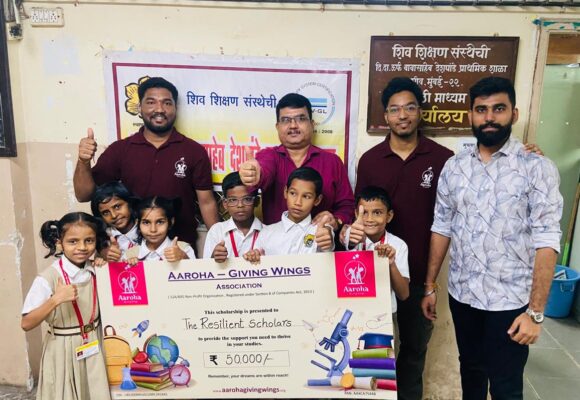 Overcoming Odds: Aaroha’s Support for Young Students nearby Dharavi, Chunabhatti, Pratiksha Nagar and Kurla to bridge Educational Gap .